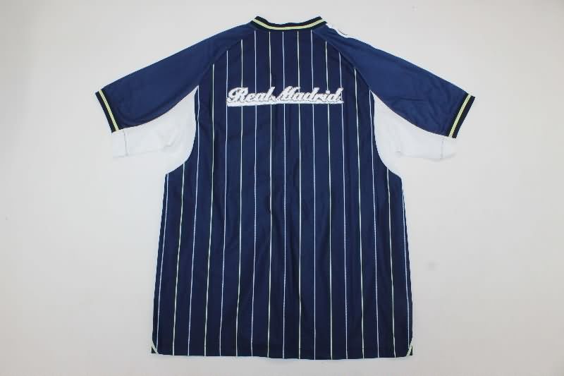 AAA Quality Real Madrid 25/26 Travel Dark Blue Soccer Jersey