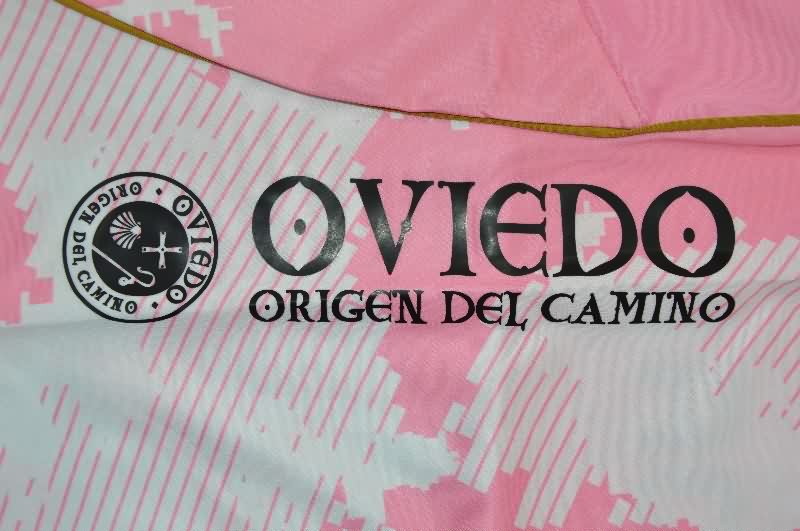 AAA Quality Real Oviedo 25/26 Pink Soccer Jersey