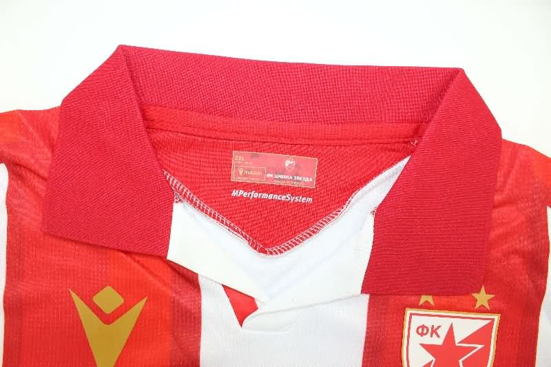 AAA Quality Red Star Belgrade 25/26 Home Soccer Jersey
