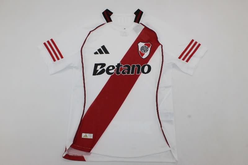 AAA Quality River Plate 2025 Home Soccer Jersey (Player) AAA Quality River Plate 2025 Home Soccer Jersey (Player)