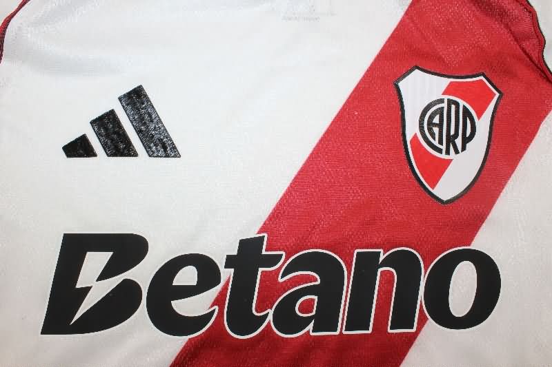 AAA Quality River Plate 2025 Home Soccer Jersey (Player)