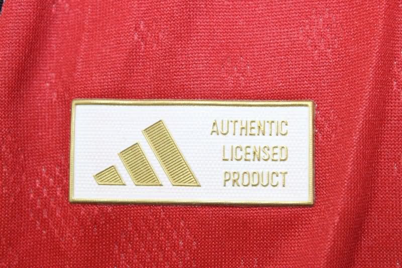 AAA Quality River Plate 2025 Home Soccer Jersey (Player)