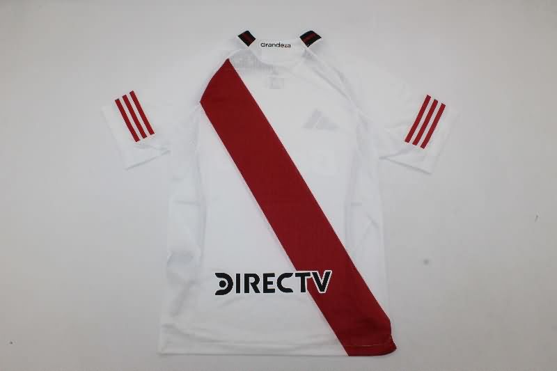 AAA Quality River Plate 2025 Home Soccer Jersey (Player)