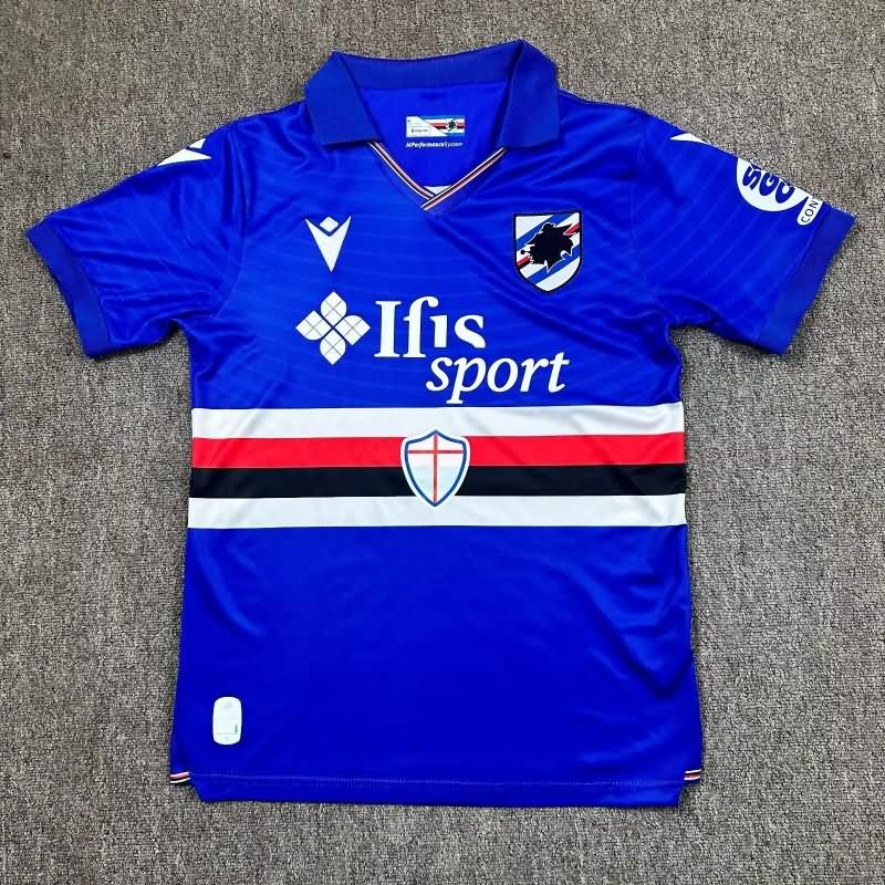 AAA Quality Sampdoria 25/26 Home Soccer Jersey