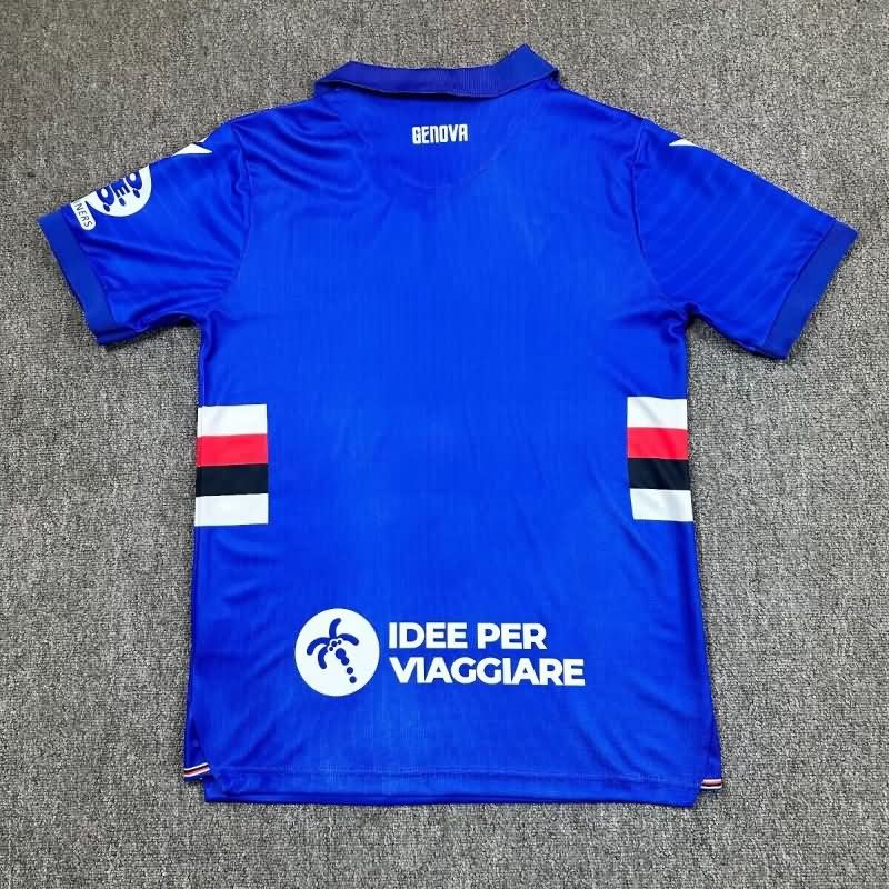 AAA Quality Sampdoria 25/26 Home Soccer Jersey