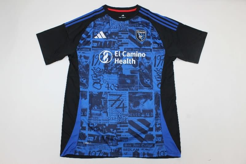AAA Quality San Jose Earthquakes 2025 Home Soccer Jersey