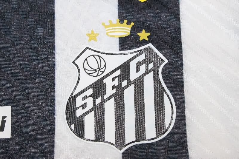 AAA Quality Santos 2025 Away Soccer Jersey With Sponsor