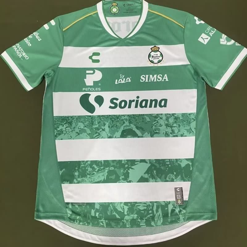 AAA Quality Santos Laguna 25/26 Home Soccer Jersey (Player) AAA Quality Santos Laguna 25/26 Home Soccer Jersey (Player)