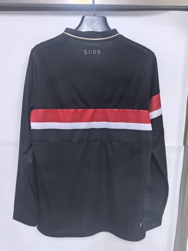 AAA Quality Sao Paulo 2025 Third Long Sleeve Soccer Jersey