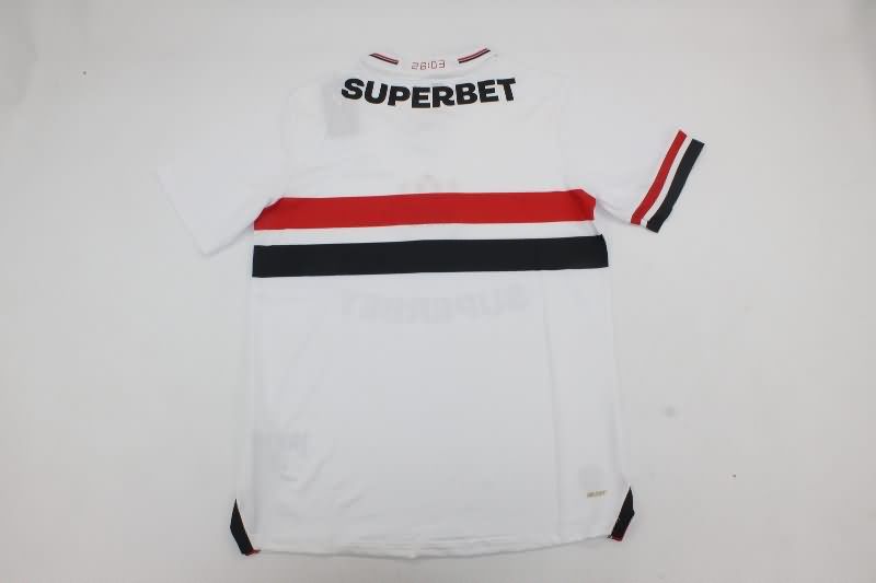 Sao Paulo Soccer Jersey Home Replica 2025