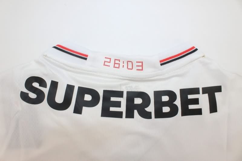 Sao Paulo Soccer Jersey Home Replica 2025