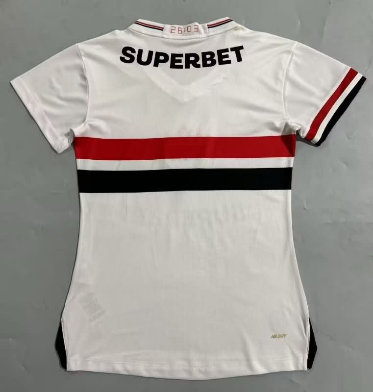 AAA Quality Sao Paulo 2025 Home Women Soccer Jersey