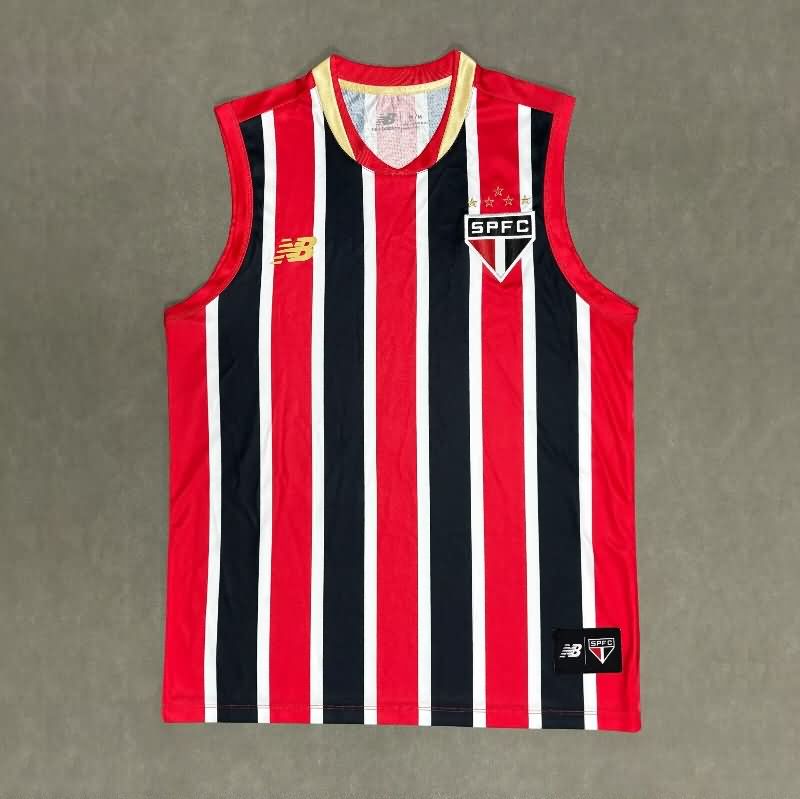 AAA Quality Sao Paulo 2025 Training Vest Soccer Jersey 04