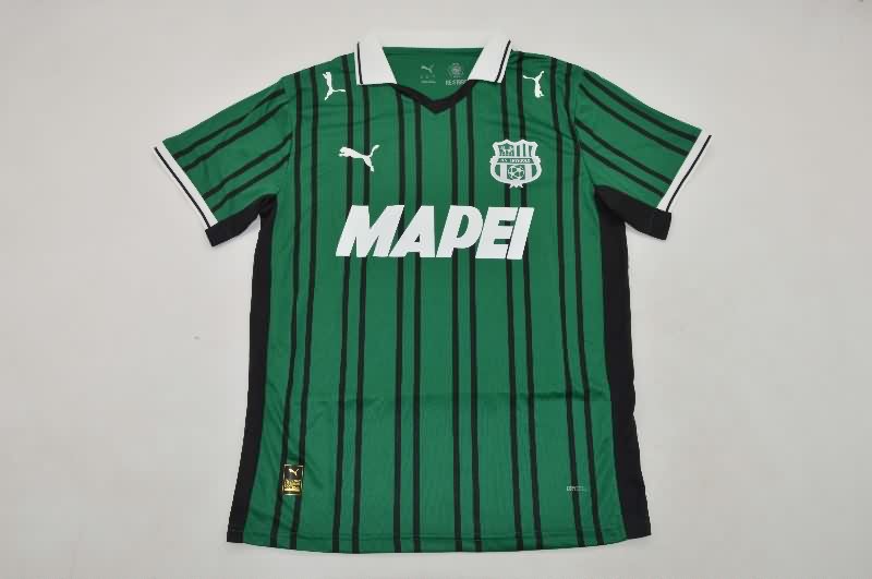 AAA Quality Sassuolo 25/26 Home Soccer Jersey