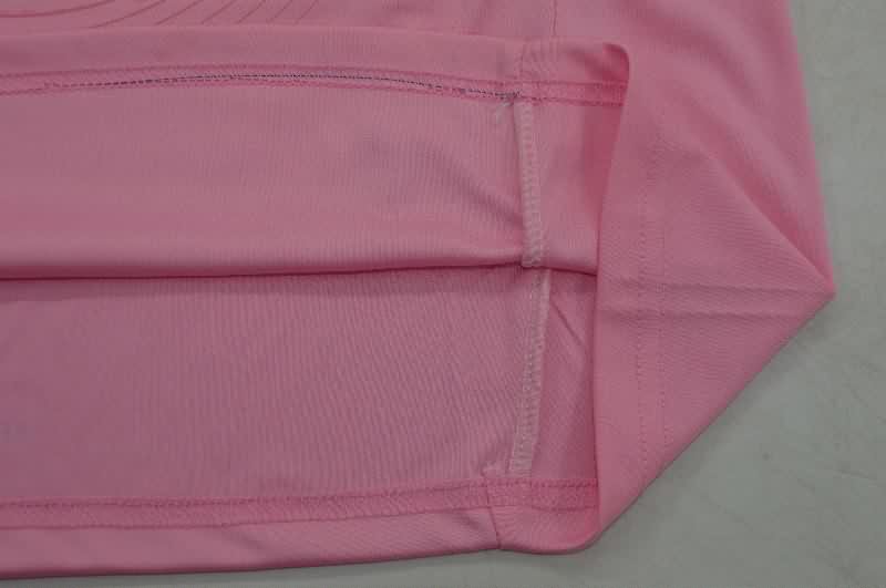 AAA Quality Sevilla 25/26 Goalkeeper Pink Soccer Jersey