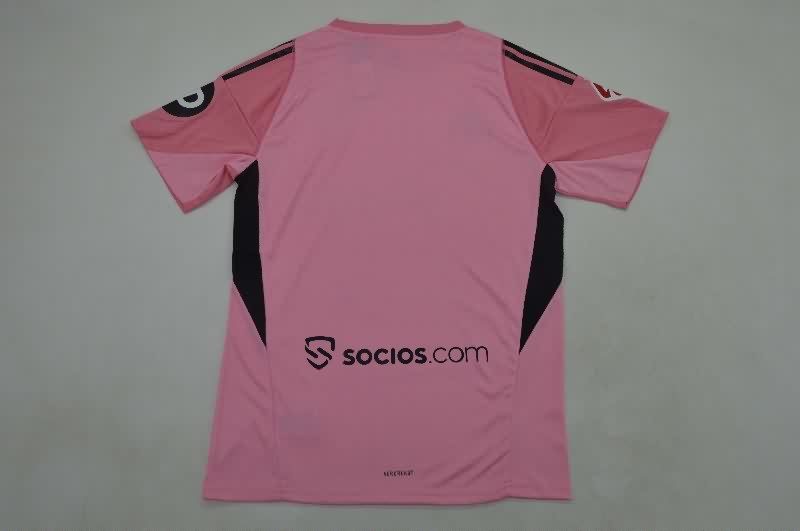 AAA Quality Sevilla 25/26 Goalkeeper Pink Soccer Jersey