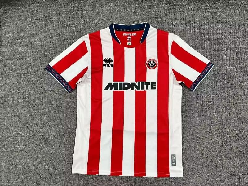 AAA Quality Sheffield United 25/26 Home Soccer Jersey