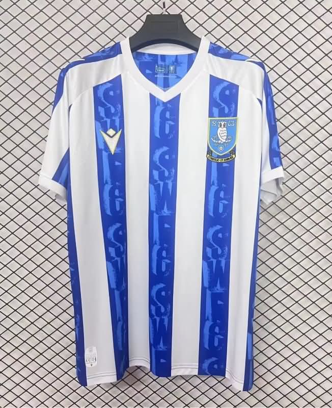 AAA Quality Sheffield Wednesday 25/26 Home Soccer Jersey AAA Quality Sheffield Wednesday 25/26 Home Soccer Jersey
