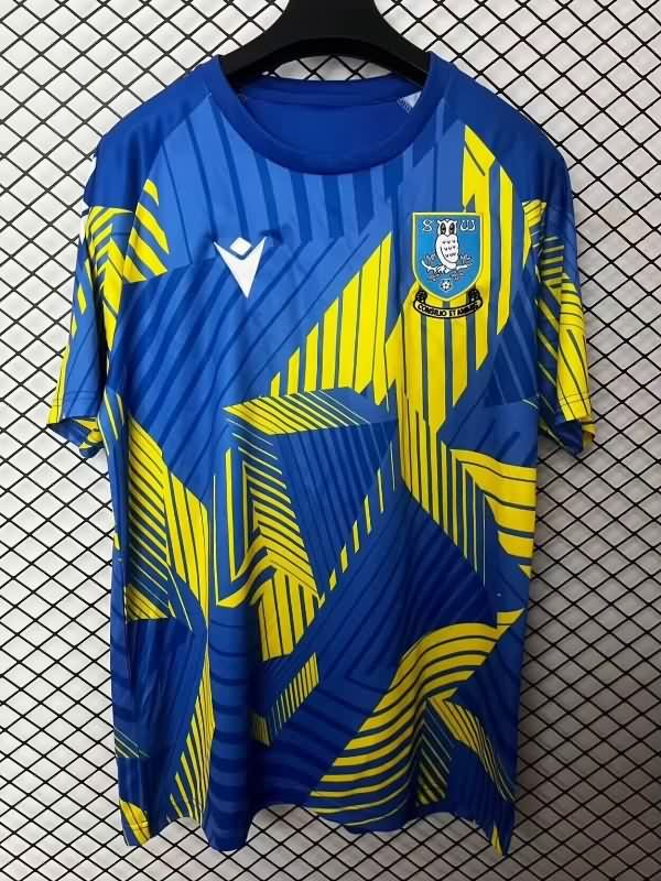 AAA Quality Sheffield Wednesday 25/26 Training Soccer Jersey AAA Quality Sheffield Wednesday 25/26 Training Soccer Jersey