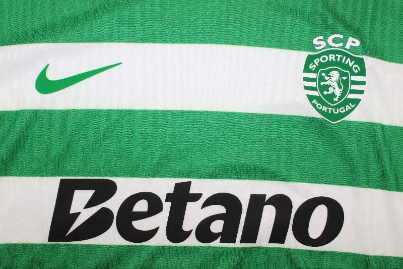 AAA Quality Sporting Lisbon 25/26 Home Soccer Jersey (Player)