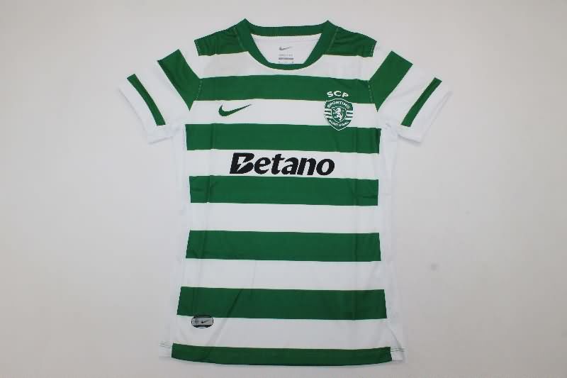 AAA Quality Sporting Lisbon 25/26 Home Women Soccer Jersey
