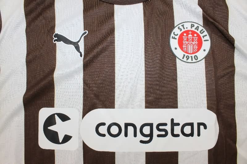 AAA Quality St Pauli 25/26 Home Soccer Jersey