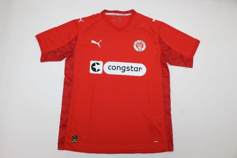 AAA Quality St Pauli 25/26 Red Soccer Jersey AAA Quality St Pauli 25/26 Red Soccer Jersey