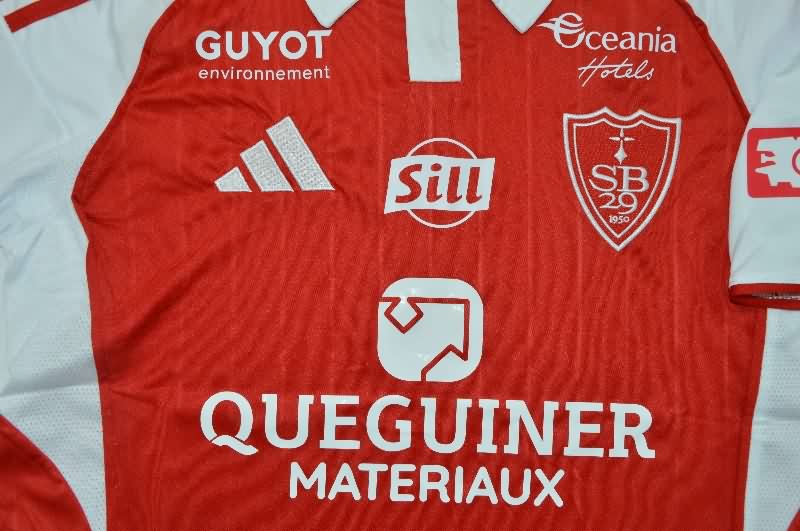 AAA Quality Stade Brestois 25/26 Home Soccer Jersey