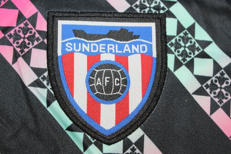 AAA Quality Sunderland 25/26 Goalkeeper Black Soccer Jersey