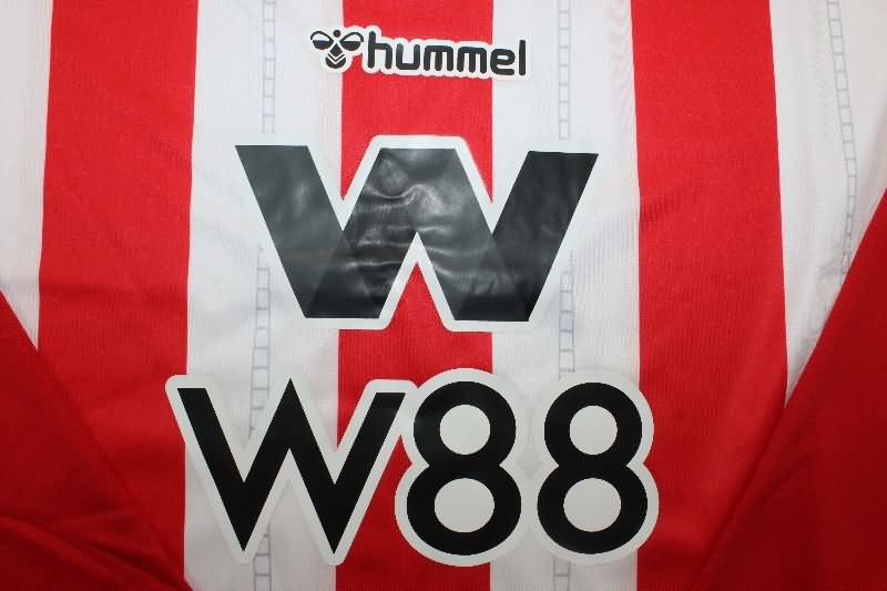 AAA Quality Sunderland 25/26 Home Long Sleeve Soccer Jersey