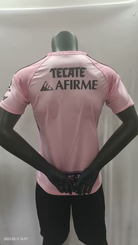 AAA Quality Tigres Uanl 25/26 Goalkeeper Pink Soccer Jersey