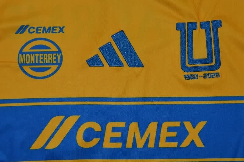 Tigres UANL Soccer Jersey Home Replica 25/26