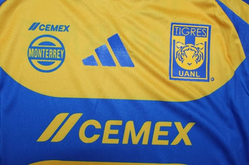 Tigres UANL Soccer Jersey Home (Player) 25/26