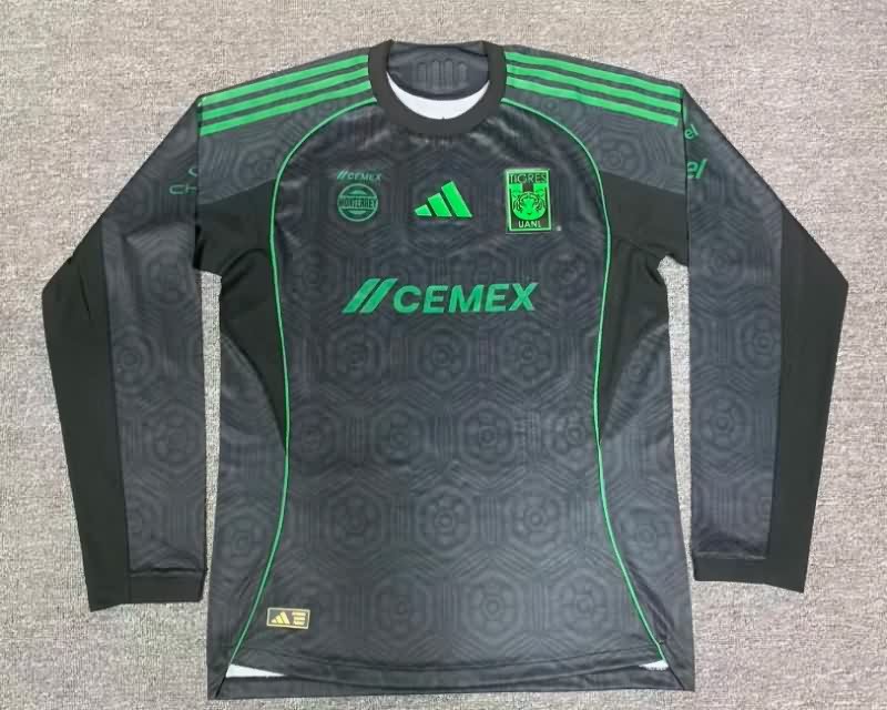 AAA Quality Tigres Uanl 25/26 Third Long Sleeve Soccer Jersey(Player)