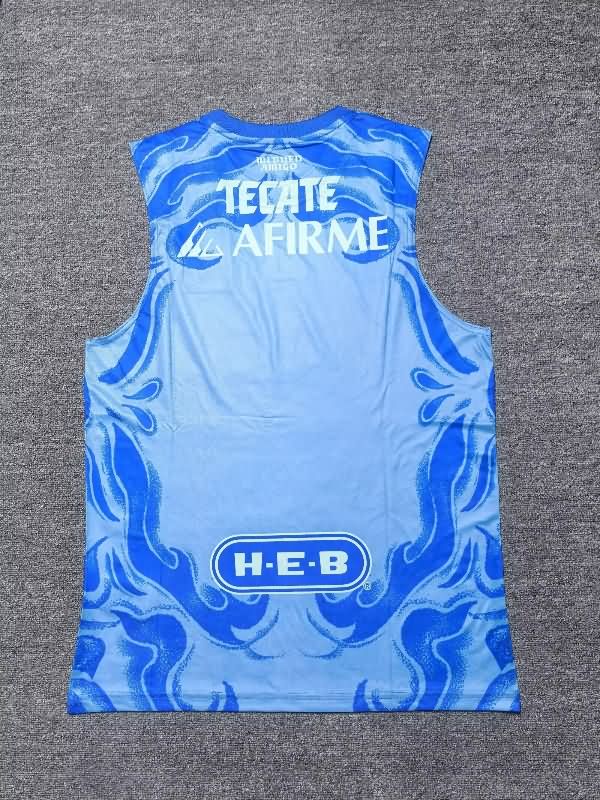 AAA Quality Tigres Uanl 25/26 Training Vest Soccer Jersey 02