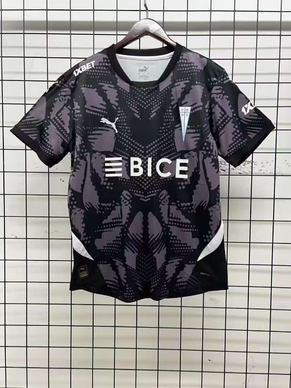 Universidad Catolica Soccer Jersey Goalkeeper Black Replica 2025 Universidad Catolica Soccer Jersey Goalkeeper Black Replica 2025