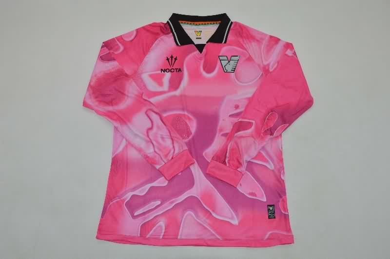 AAA Quality Venezia 25/26 Goalkeeper Pink Long Sleeve Soccer Jersey