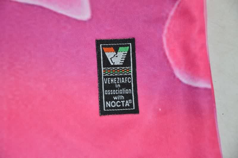 AAA Quality Venezia 25/26 Goalkeeper Pink Long Sleeve Soccer Jersey