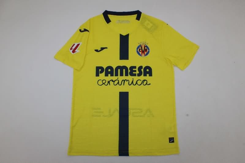 AAA Quality Villarreal 25/26 Home Soccer Jersey