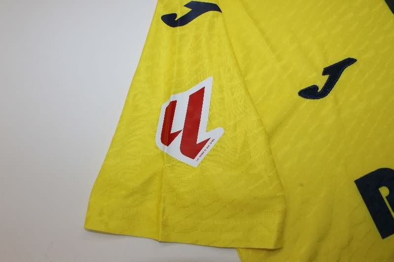 AAA Quality Villarreal 25/26 Home Soccer Jersey
