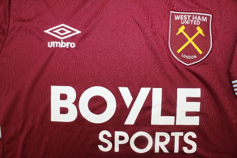AAA Quality West Ham 25/26 Home Soccer Jersey