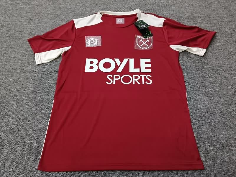 AAA Quality West Ham 25/26 Training Soccer Jersey AAA Quality West Ham 25/26 Training Soccer Jersey
