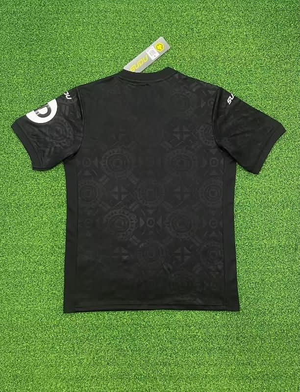 AAA Quality Wolves 25/26 Goalkeeper Black Soccer Jersey