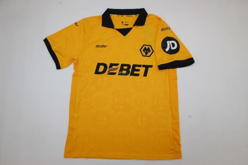 AAA Quality Wolves 25/26 Home Soccer Jersey