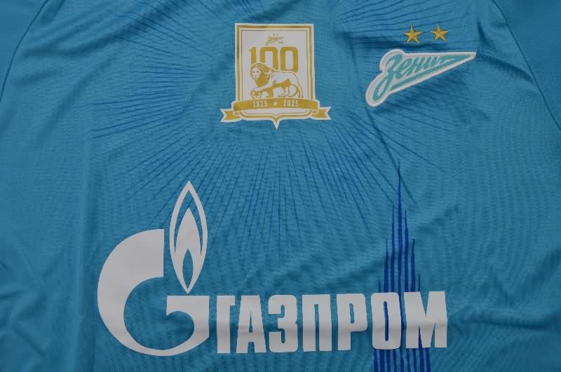 AAA Quality Zenit 25/26 Home Soccer Jersey