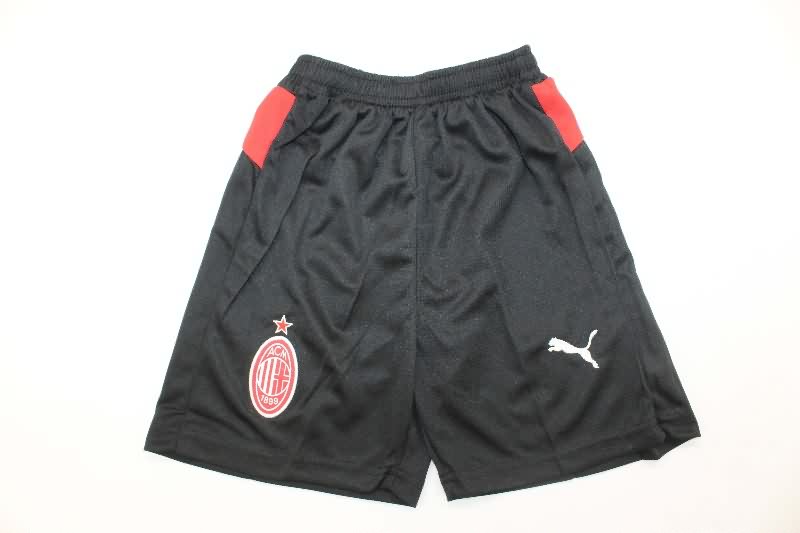 Kids AC Milan 25/26 Home Soccer Jersey And Shorts