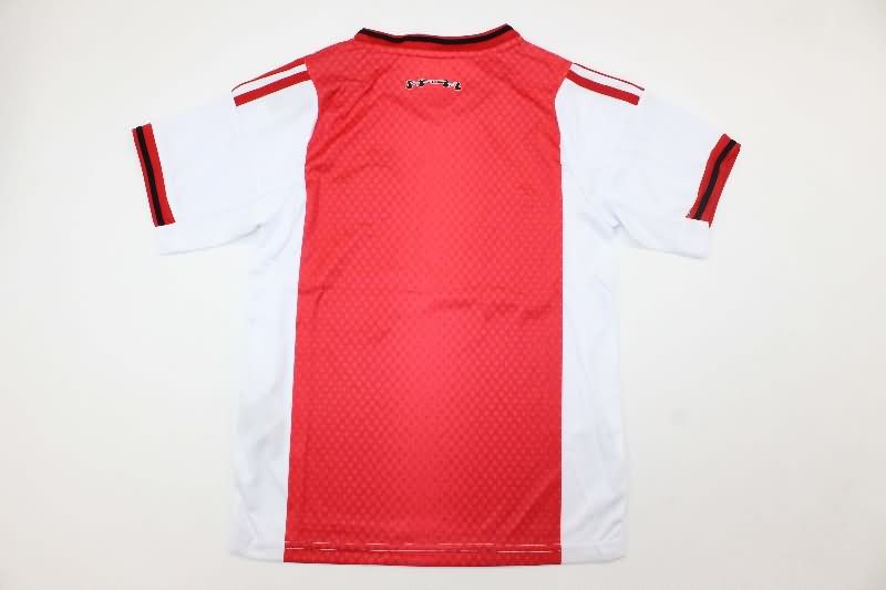 Kids Ajax 25/26 Home Soccer Jersey And Shorts