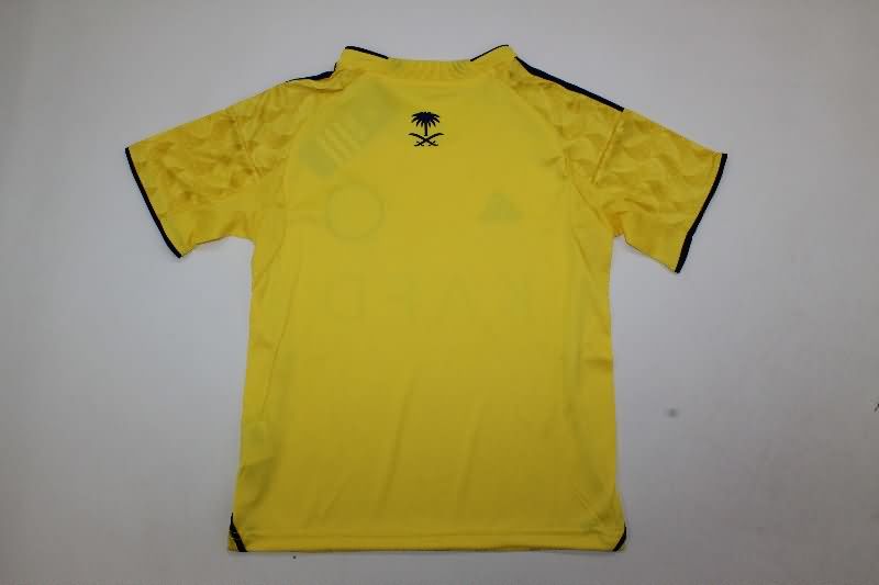 Kids Al Nassr FC 25/26 Home Soccer Jersey And Shorts