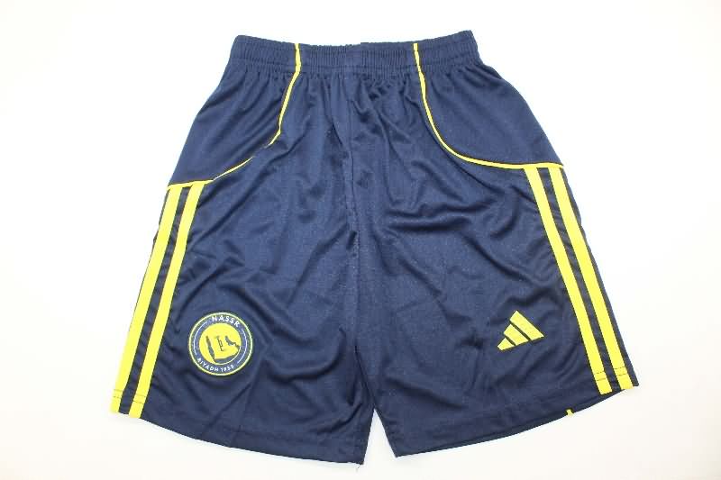 Kids Al Nassr FC 25/26 Home Soccer Jersey And Shorts