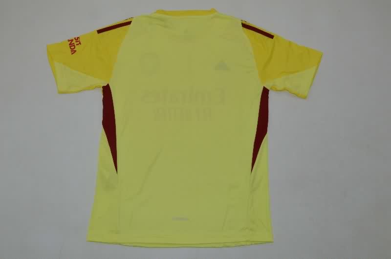 Kids Arsenal 25/26 Goalkeeper Yellow Soccer Jersey And Shorts
